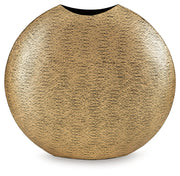 Iansboro Antique Gold Finish Vase - A2000697