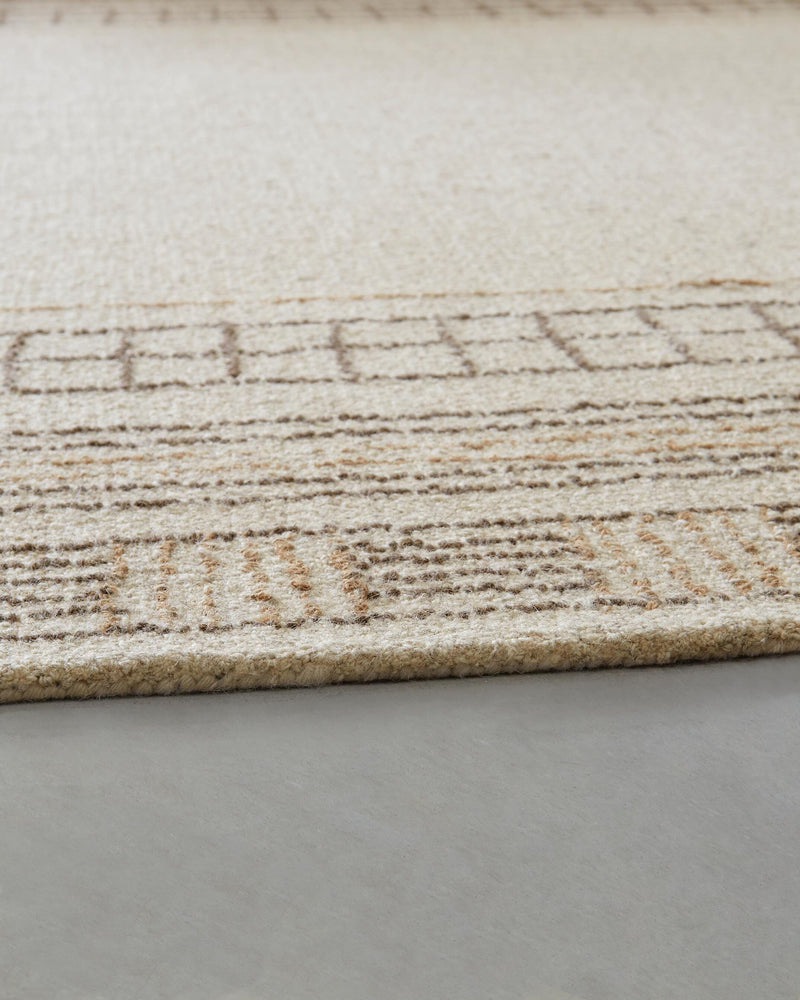 Idaman Taupe/Brown Large Rug - R407291