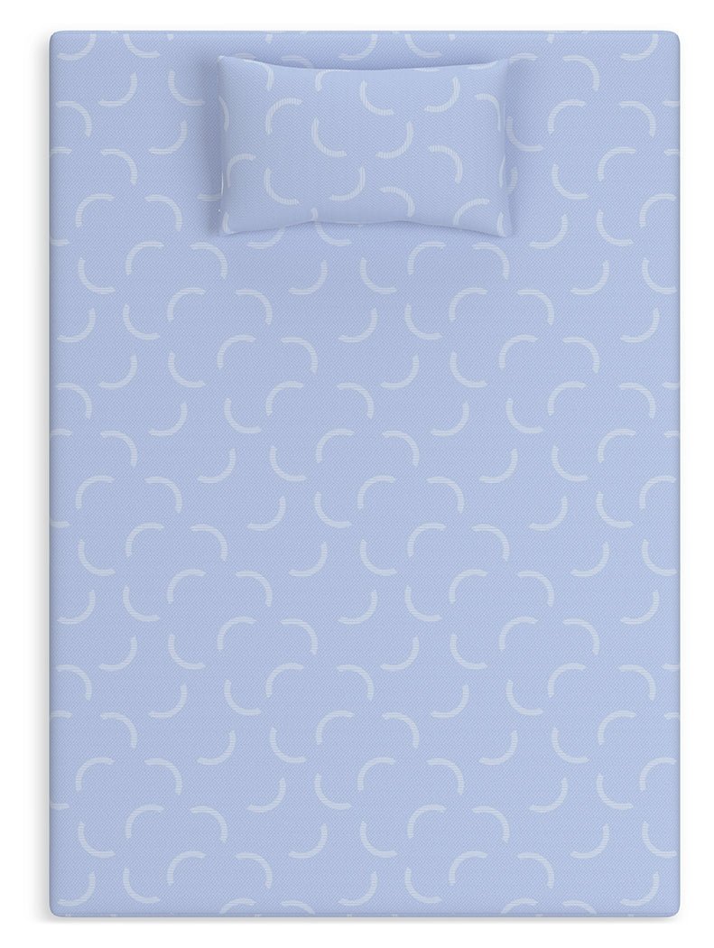 iKidz Ocean Twin Mattress and Pillow - Gate FurnitureTwin Mattress and Pillow