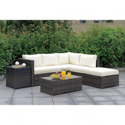 Ilona Brown/Beige Coffee Table - CM-OS2136-F