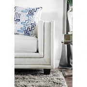Ilse Off-White/Blue Sofa - SM2675-SF