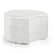 Imperia Concrete Indoor/Outdoor Coffee Table in White - 99060White-CT