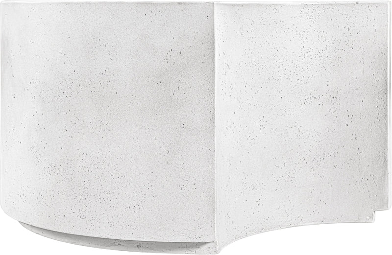 Imperia Concrete Indoor/Outdoor Coffee Table in White - 99060White-CT