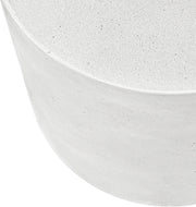 Imperia Concrete Indoor/Outdoor Modular Coffee Table in White - 99060White-CT-2PC