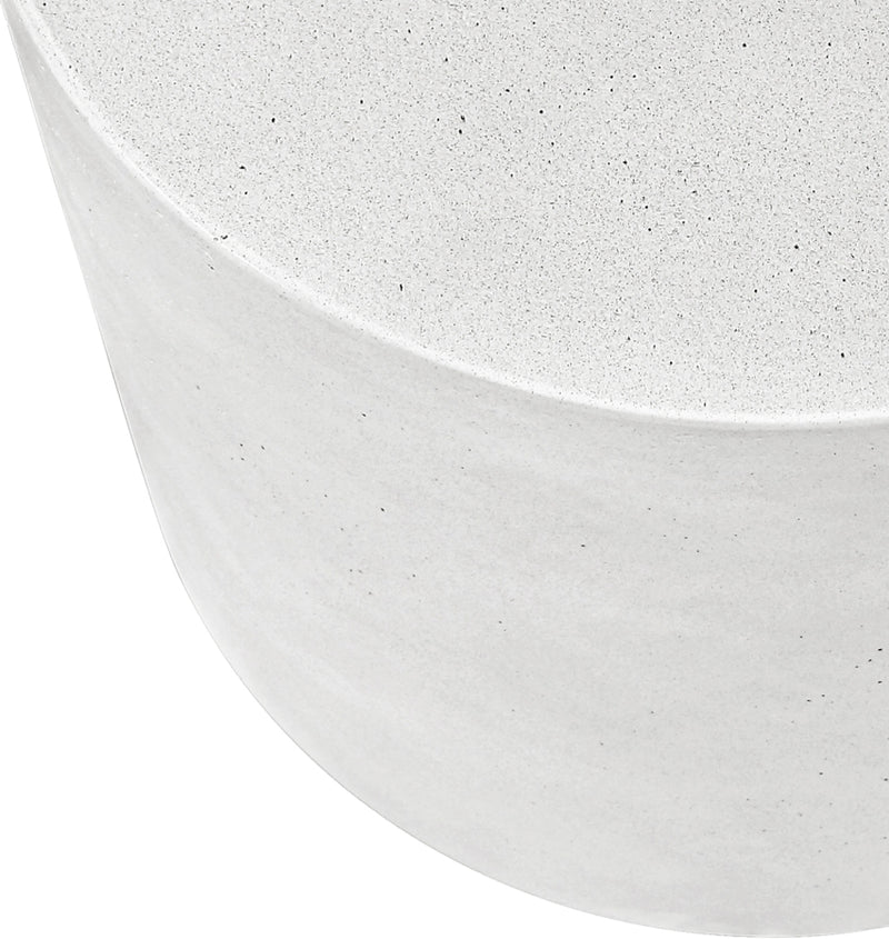 Imperia Concrete Indoor/Outdoor Modular Coffee Table in White - 99060White-CT-2PC