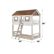 Inara Twin/Twin Bunk Bed - BD02051