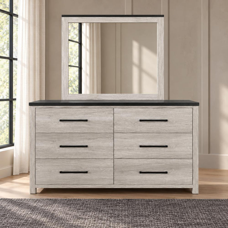 Indigo - Beige Mirror - B330-M