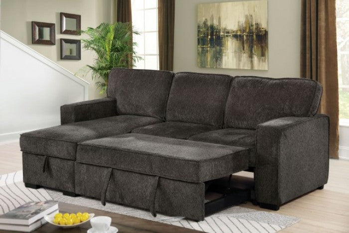 Ines Dark Gray Sectional - CM6964DG-SECT
