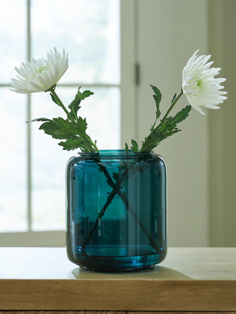 Inisland Teal Vase Set (Set of 2) - A2000797A1