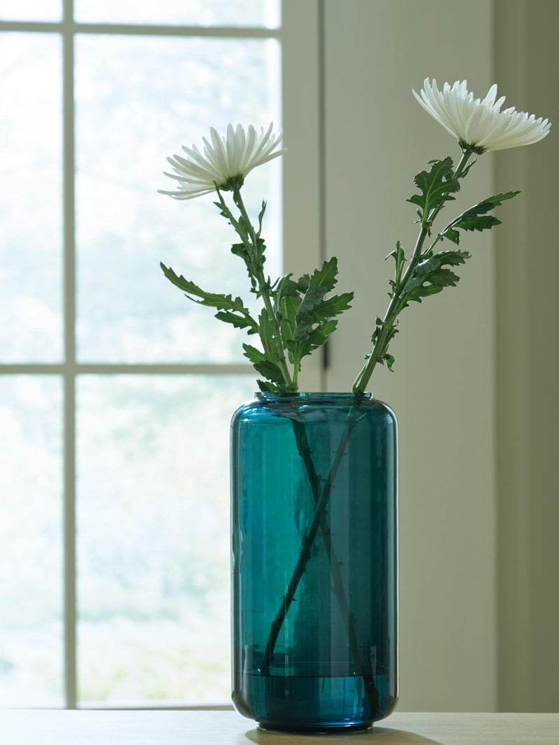 Inisland Teal Vase Set (Set of 2) - A2000797A1