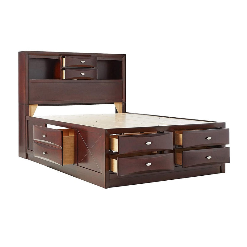 Ireland EK Bed W/Storage - 21596EK