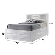 Ireland EK Bed W/Storage - 21696EK