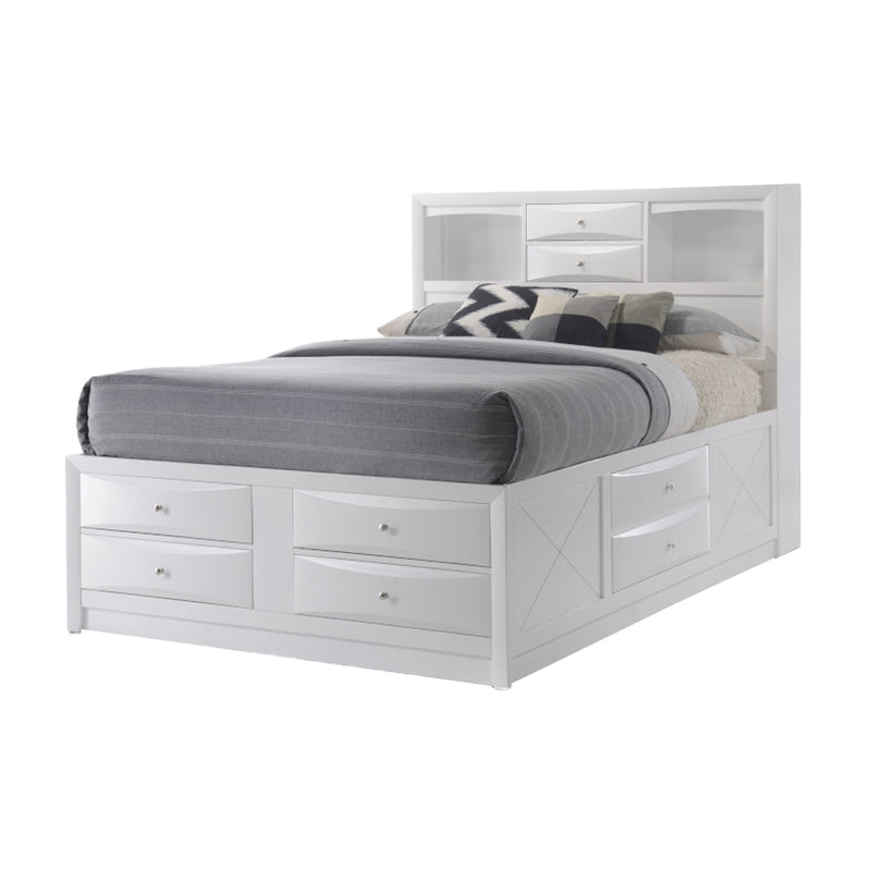 Ireland EK Bed W/Storage - 21696EK