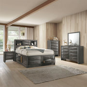 Ireland EK Bed W/Storage - 22696EK