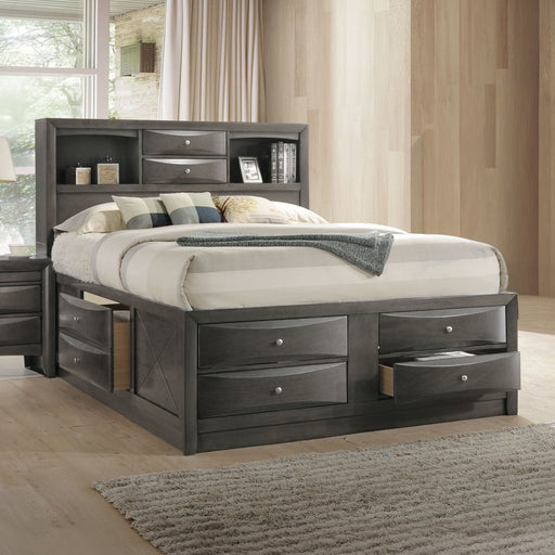 Ireland EK Bed W/Storage - 22696EK