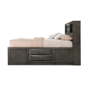 Ireland EK Bed W/Storage - 22696EK