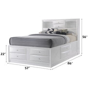 Ireland Full Bed W/Storage - 21710F