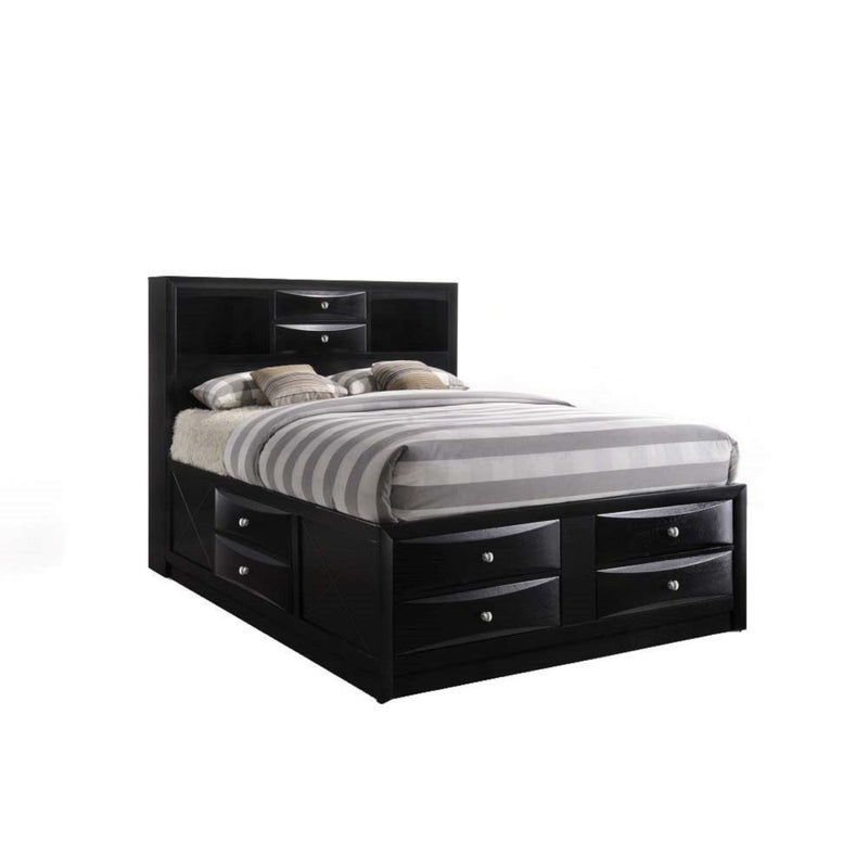 Ireland Queen Bed W/Storage - 21610Q