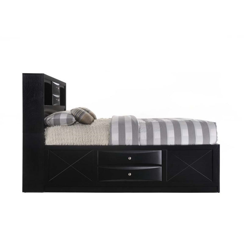 Ireland Queen Bed W/Storage - 21610Q