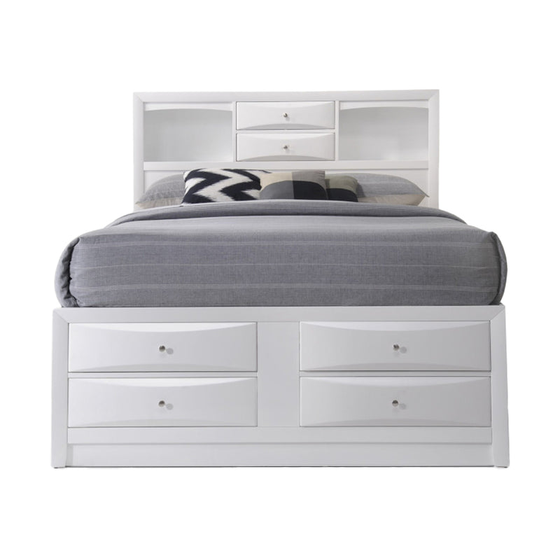 Ireland Queen Bed W/Storage - 21700Q