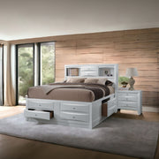 Ireland Queen Bed W/Storage - 21700Q