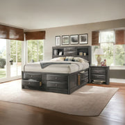 Ireland Queen Bed W/Storage - 22700Q