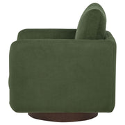 Iris Fabric Upholstered Swivel Accent Chair Matcha - 903257