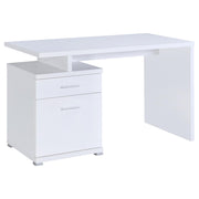 Irving 47-inch 2-drawer Office Computer Desk White - 800110