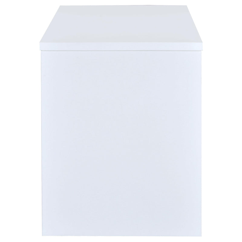 Irving 47-inch 2-drawer Office Computer Desk White - 800110