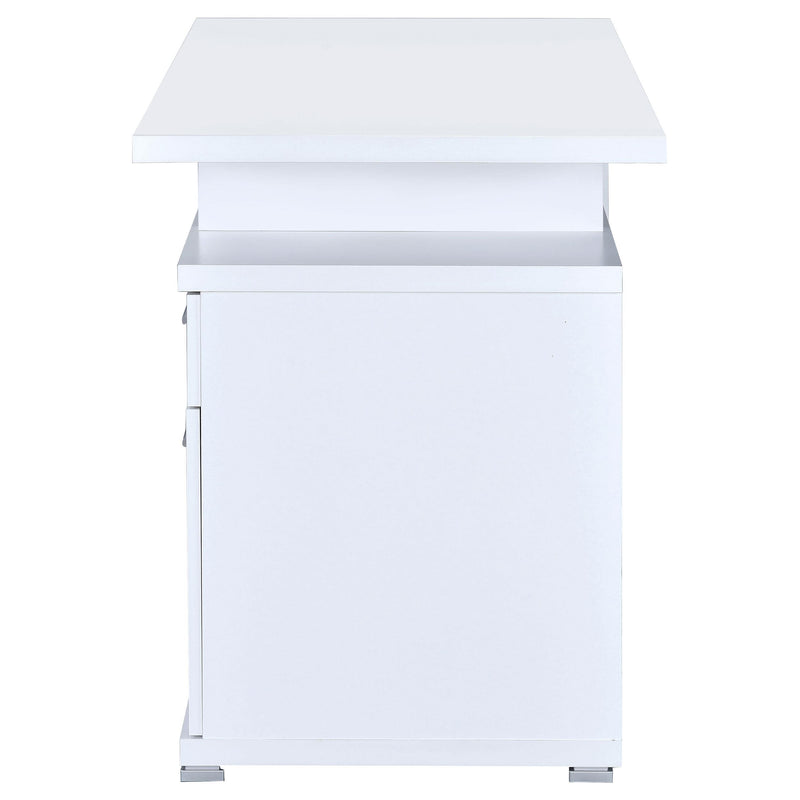 Irving 47-inch 2-drawer Office Computer Desk White - 800110