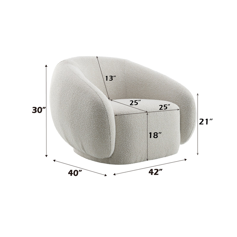 Isabel Chair W/Swivel - LV02543