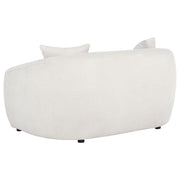 Isabella 3-piece Fabric Upholstered Sofa Set Sand - 504971-S3