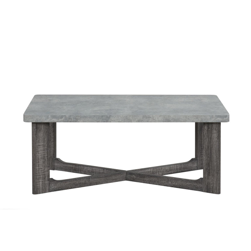 Isabella - 3PC Coffee Table Set, Rectangular Shape Coffee Table and 2 Square Shape End Tables - T127-3PC-Set