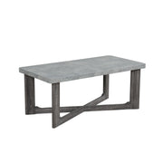 Isabella - 3PC Coffee Table Set, Rectangular Shape Coffee Table and 2 Square Shape End Tables - T127-3PC-Set