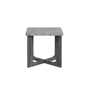 Isabella - 3PC Coffee Table Set, Rectangular Shape Coffee Table and 2 Square Shape End Tables - T127-3PC-Set