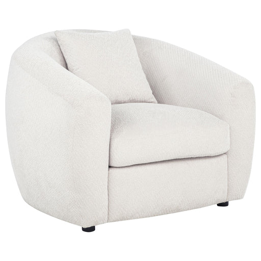 Isabella Fabric Upholstered Accent Chair Sand - 504973