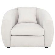 Isabella Fabric Upholstered Accent Chair Sand - 504973