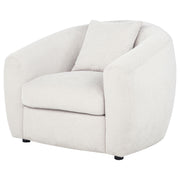 Isabella Fabric Upholstered Accent Chair Sand - 504973