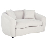 Isabella Fabric Upholstered Loveseat Sand - 504972