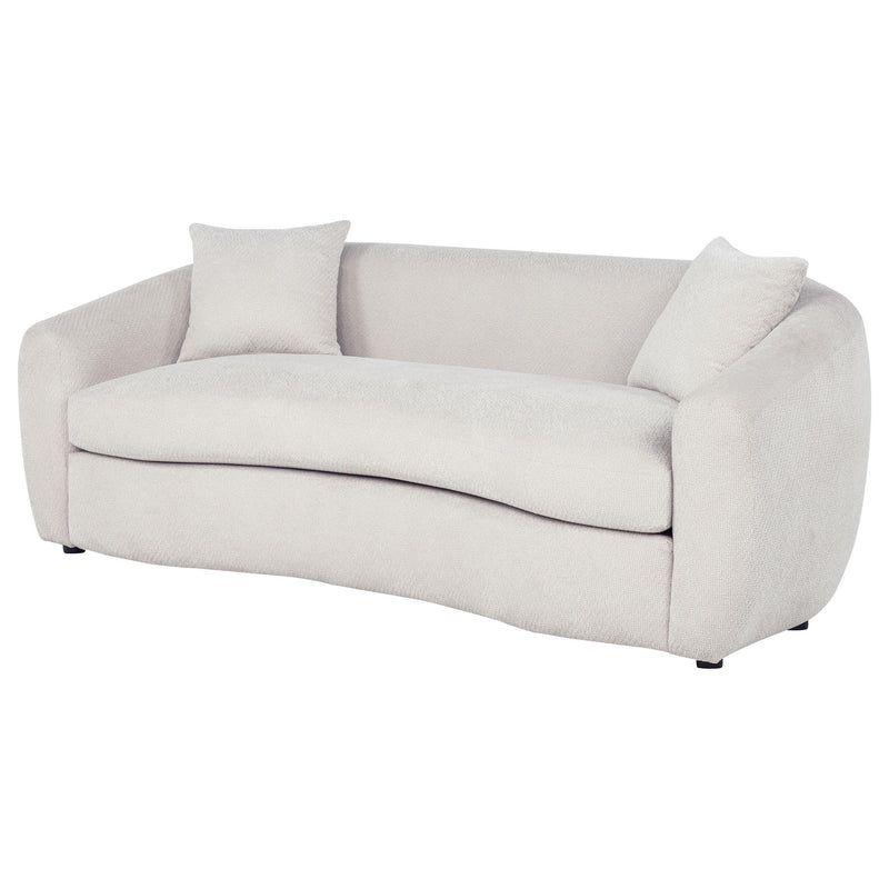 Isabella Fabric Upholstered Sofa Sand - 504971