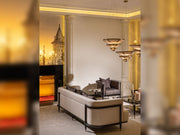 Istanbul 4-pieces (Highseat Four Seater Sofa & 1 Four Seater Sofa &  2 Chair) Livingroom in Cream - 200-GAB-IST-4H411
