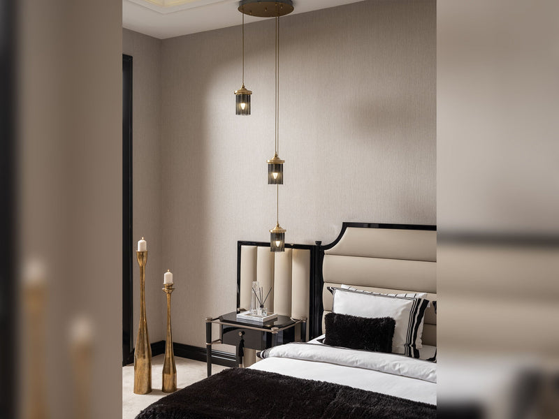 Istanbul Bedroom (Queen Frame With Headboard & Dresser With Mirror & Ottoman & 2 Nightstand & Bench) - 200-GAB-IST-QBED-SET