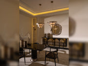 Istanbul Diningroom (Consol With Mirror & Dining Table & 6 Dining Chair) - 200-GAB-IST-DT-6-SET