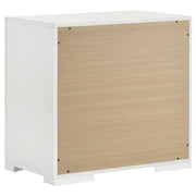 Ives 4-piece Eastern King Bedroom Set White High Gloss - 224941KE-S4