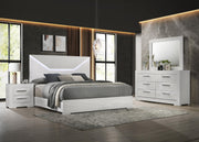 Ives 4-piece Queen Bedroom Set White High Gloss - 224941Q-S4