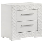 Ives 4-piece Queen Bedroom Set White High Gloss - 224941Q-S4