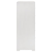 Ives 5-drawer Bedroom Chest of Drawers White High Gloss - 224945
