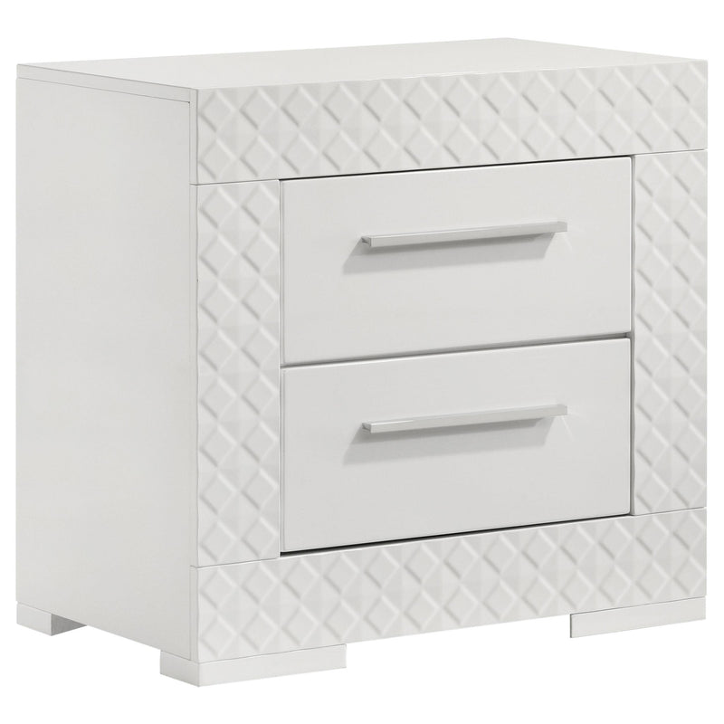 Ives 5-piece Queen Bedroom Set White High Gloss - 224941Q-S5