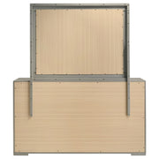 Ives 6-drawer Dresser and Mirror Grey High Gloss - 224973M
