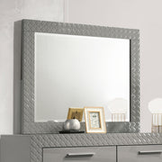 Ives Dresser Mirror Grey High Gloss - 224974